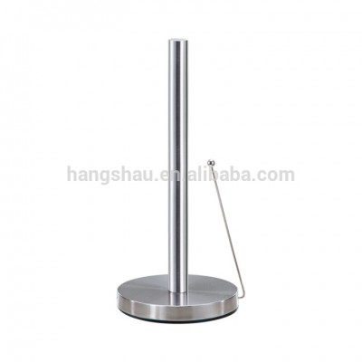 Modern Durable Stainless Steel roll bathroom paper holder standing